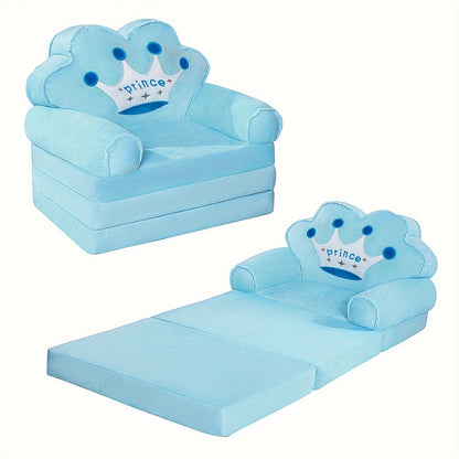 Kids Sofa shown in the Sofa-Blue option