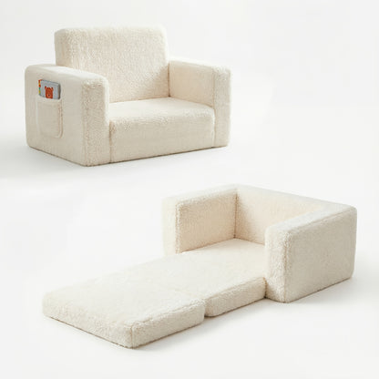 Kids Sofa shown in the White option
