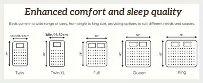 2-Inch Mattress Topper with Memory Foam for Bedroom Comfort and Support detail image - detail view 14