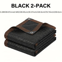 2-PC Black Shade Net