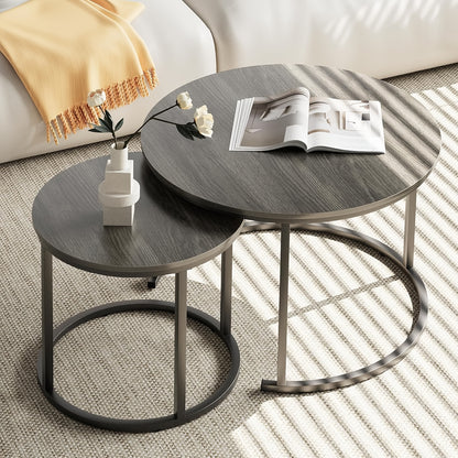 Coffee Table shown in the Grey + Black option
