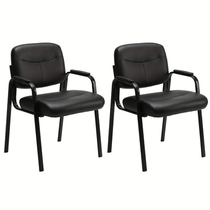 Guest Chair shown in the Black option