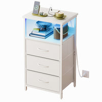 1pc-3 Drawers-White