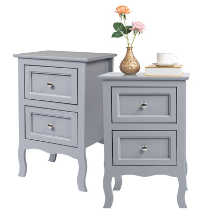 Nightstand shown in the Grey option