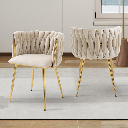 Dining Chair shown in the Beige option