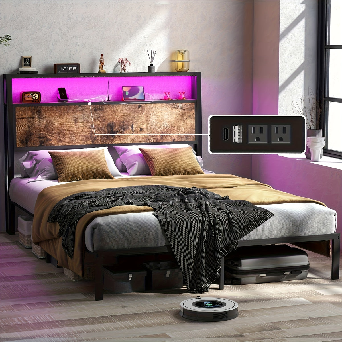 Bed Frames shown in the Full option