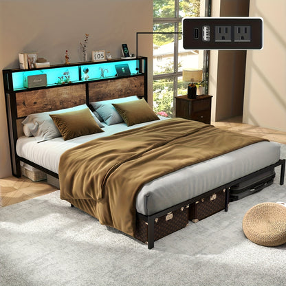 Bed Frames shown in the King option
