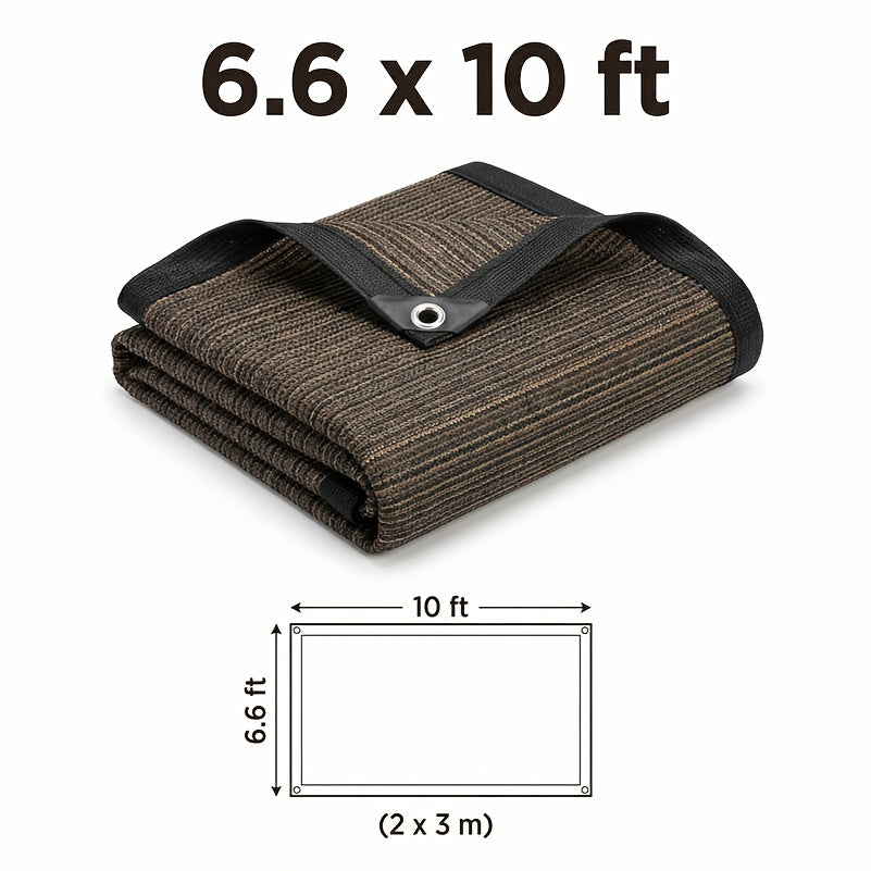 90% UV Blocking Outdoor Shade Fabric for Patios, Backyards, Gardens, Pergolas, And Fences, Privacy Screen, Easy Installation, Available in 4 Sizes
