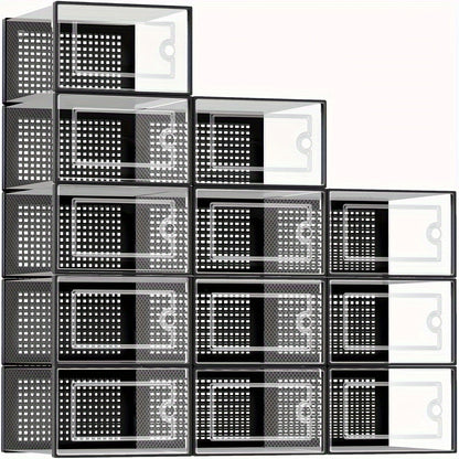 Shoe Organizer shown in the Black option