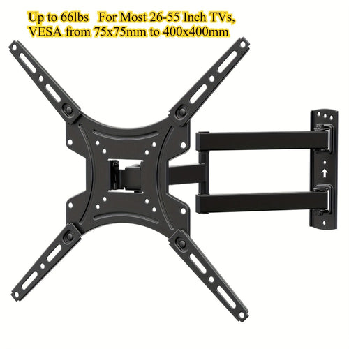 TV Mount, Full Motion TV Wall Mount Bracket for 26-55 Inch TVs Articulating Arms Swivel shown in the main product view