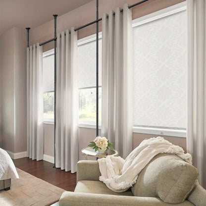 28-114 Inch Tall Room Divider with Tool-Free Assembly and Added Privacy detail image - detail view 11