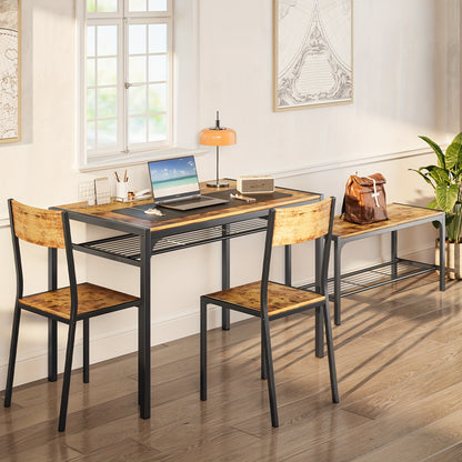 TB44-R-N Dining Table and Chair Set