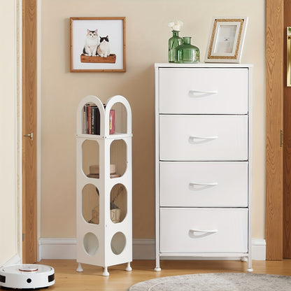 Storage Cabinet, Hallway Storage Cabinet, Storage Cabinet With 8 Fabric Drawers/4 Fabric Drawers/2 Fabric Drawers, Sturdy And Durable Metal Frame, More Suitable For Home Storage, Office And Apartment Storage, Comes With Screwdriver And Wrench