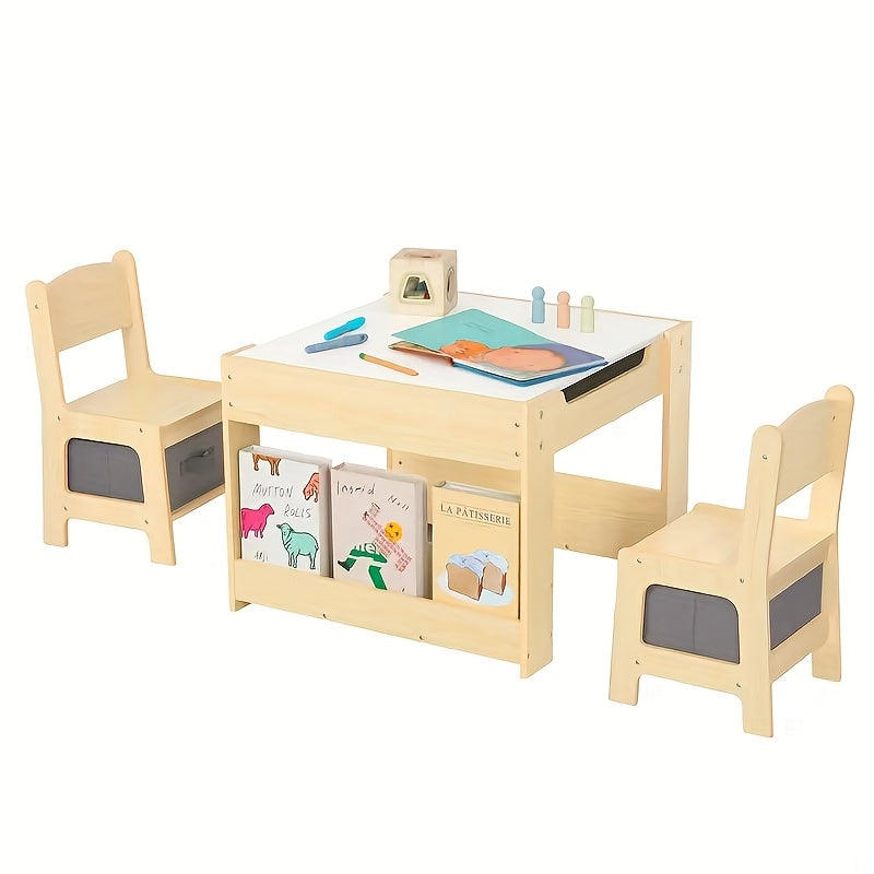 Kids Table and Chair Set shown in the New Version option