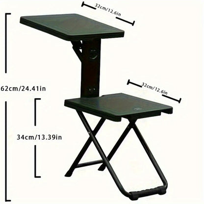 3-in-1 Folding Chair And Table Set with Multiple Color Options detail image - detail view 12