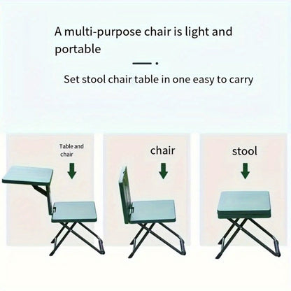 3-in-1 Folding Chair And Table Set with Multiple Color Options detail image - detail view 14