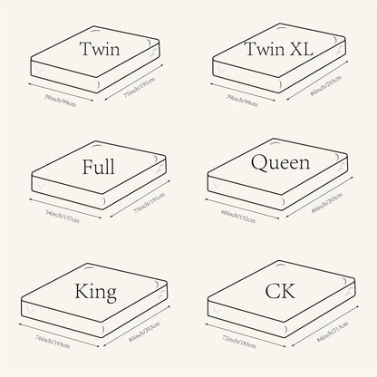 3-Inch Mattress Topper with Memory Foam, Bed Mattress Pad for Bedroom detail image - detail view 4