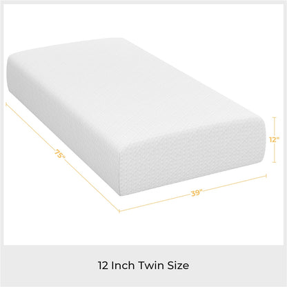 3-Layer Mattress, Medium-Firm Bed Mattress for Bedroom Comfort and Support detail image - detail view 12