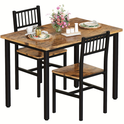 Dining Table Set shown in the Vintage Style option