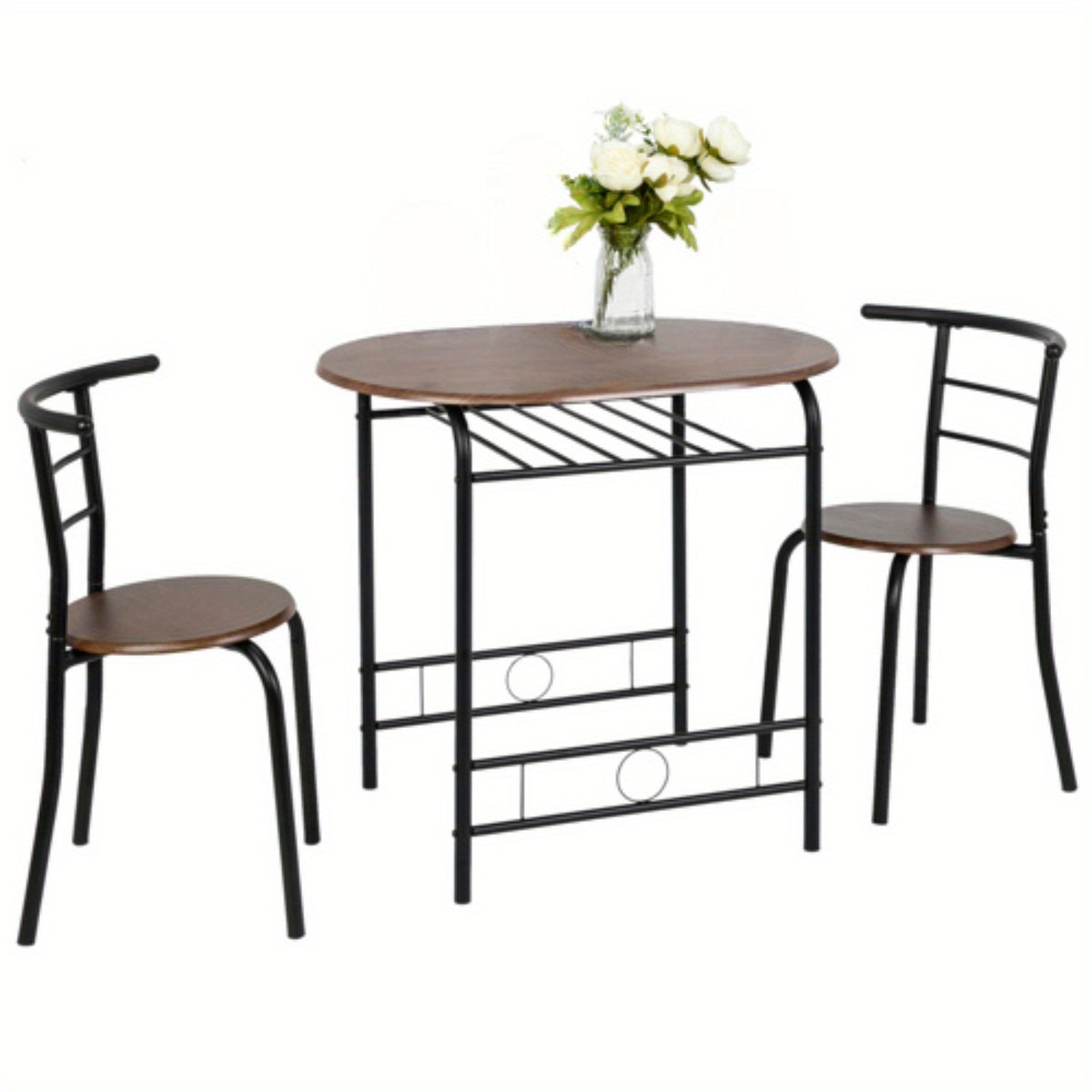 Dining Table Set shown in the Walnut option