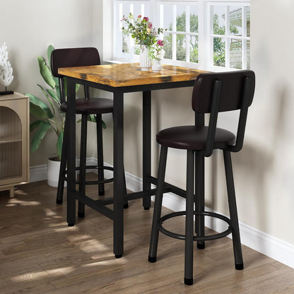 Pub Dining Sets and Bar Table Sets shown in the Square option