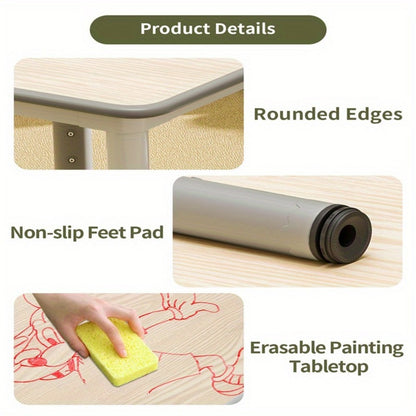 3-Piece Wood Kids Furniture Set for Kids' Room and Living Room detail image - detail view 7