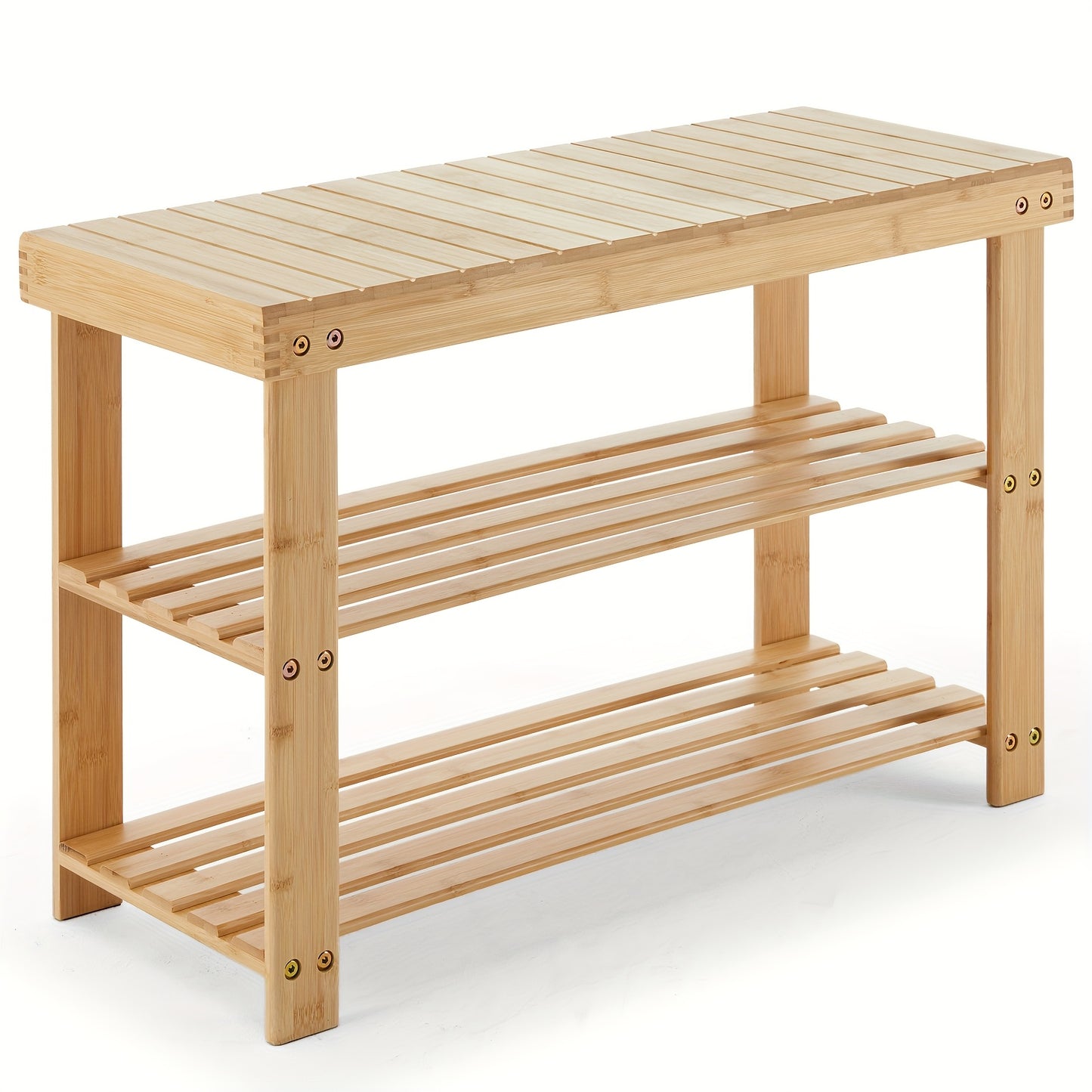 Shoe Rack shown in the Wood-27.6IN option