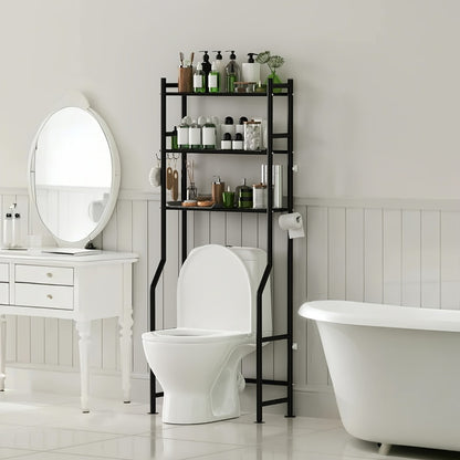 3-Tier Freestanding Over-the-Toilet Storage Organizer for Entryway and Living Room detail image - detail view 4