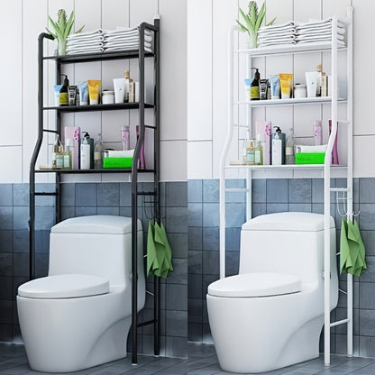 3-Tier Freestanding Over-the-Toilet Storage Organizer for Entryway and Living Room detail image - detail view 8