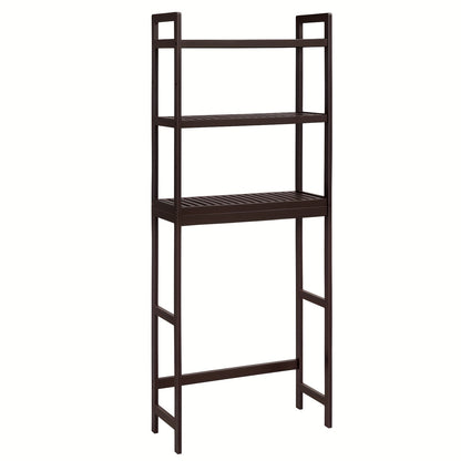 Over The Toilet Shelf shown in the Brown-1 option