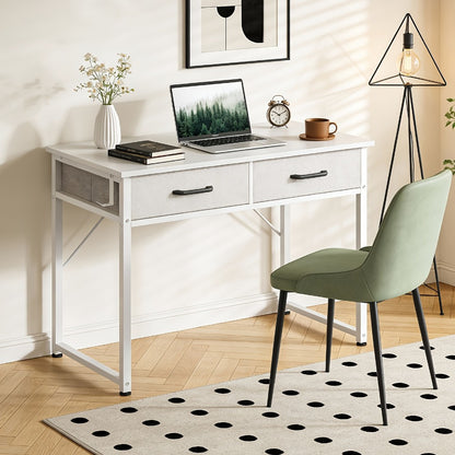 32-Inch Computer Desk with Storage Drawers and Multiple Color Options detail image - detail view 13