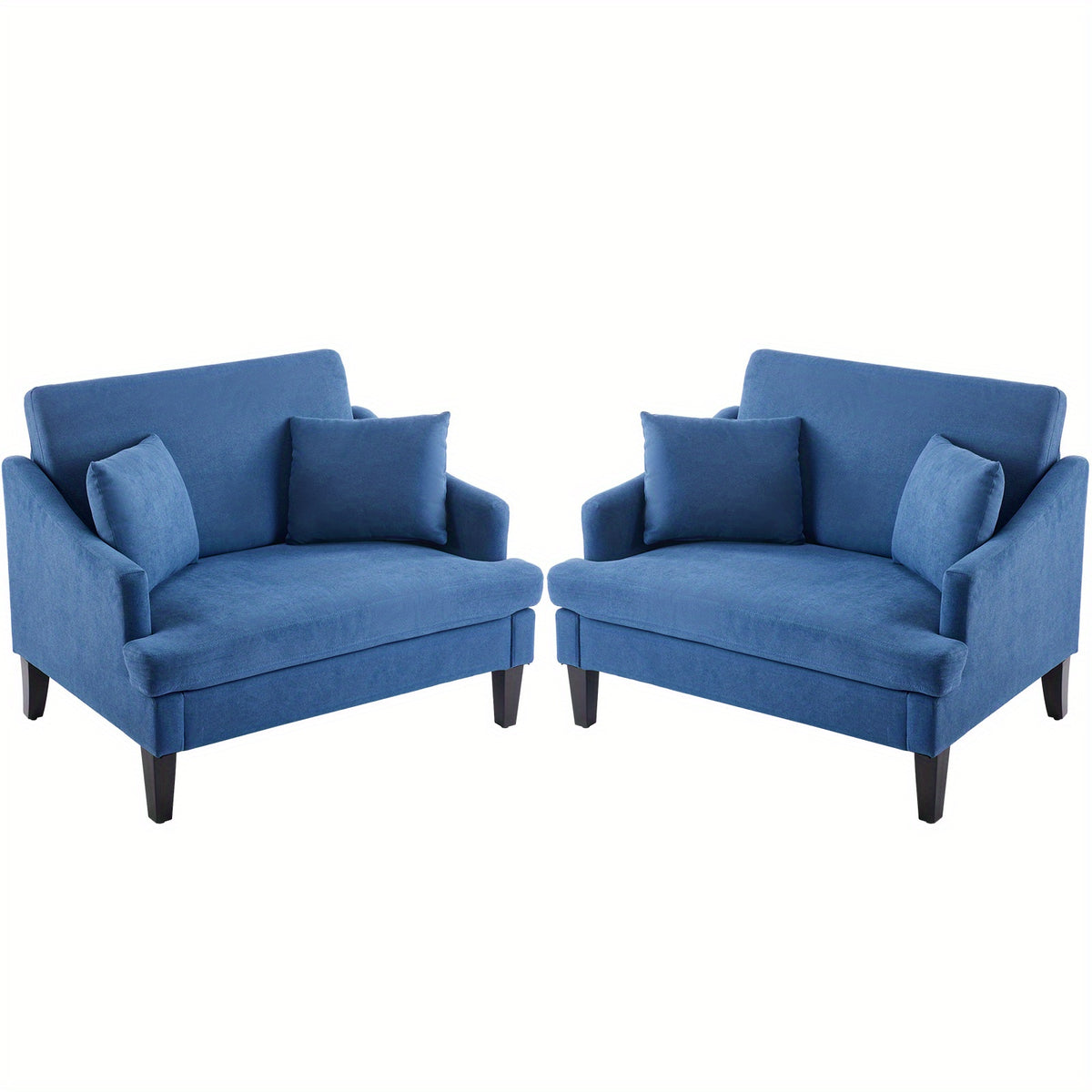 Accent Chair shown in the Blue, Set Of 2 option