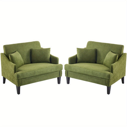 33.5-Inch Oversized Accent Chair with Memory Foam, Bedroom Reading Chair for Living Room detail image - detail view 13