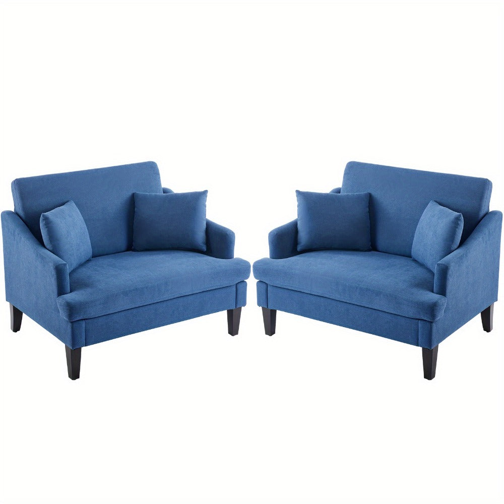 33.5-Inch Oversized Accent Chair with Memory Foam, Bedroom Reading Chair for Living Room detail image - detail view 5