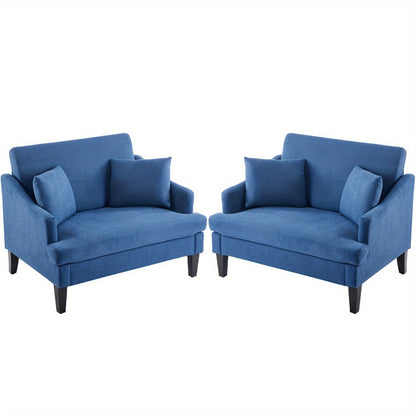 33.5-Inch Oversized Accent Chair with Memory Foam, Bedroom Reading Chair for Living Room detail image - detail view 5