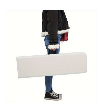 6-Foot Collapsible Plastic Stool, Suitable for Both Indoor And Outdoor Dining. Lightweight And Easy to Transport, Ideal for Camping, Celebrations, Weddings, Picnics, And Outdoor Gatherings - Available in White
