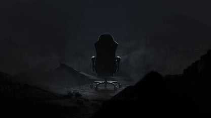 360° Rotating Faux Leather Gaming Chair with Footrest and Lumbar Support detail image - detail view 13