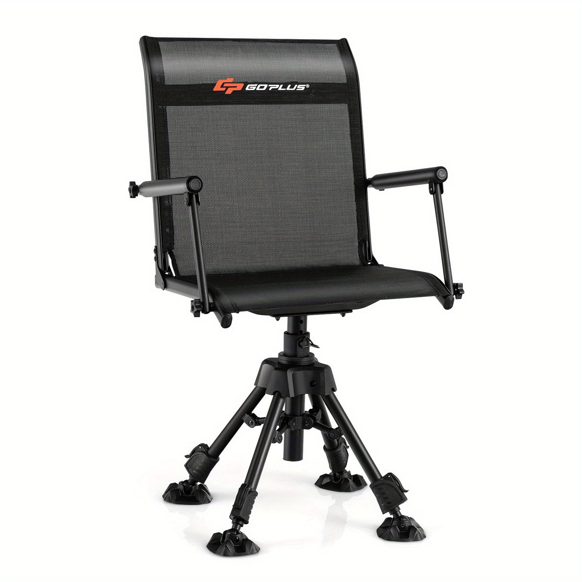 Outdoor and Hunting Chairs shown in the Black option