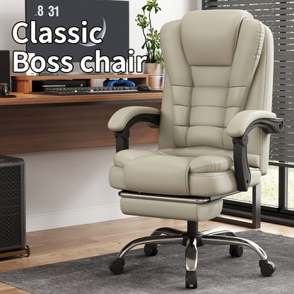 360° Rotating Reclining Office Chair with 360° Swivel and Carry Handle detail image - detail view 6