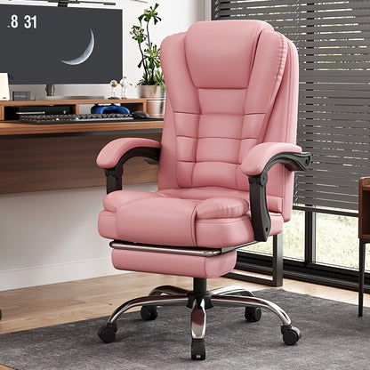Office Chair shown in the Pink option
