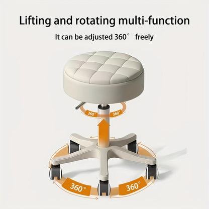 360° Rotating Stool Chair with Adjustable Height and 360° Swivel for Home Office detail image - detail view 7