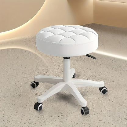Stool Chair, Salon with Super Soft Cushion, 360° Swivel & Height Adjustable - Upgraded shown in the main product view