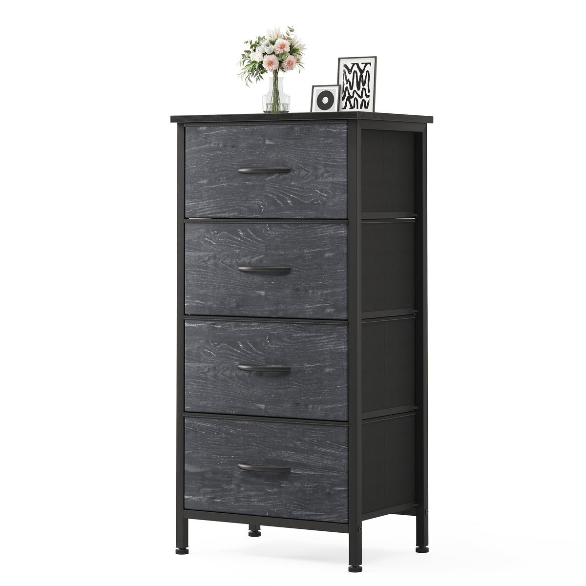 Dresser shown in the Black Wood option