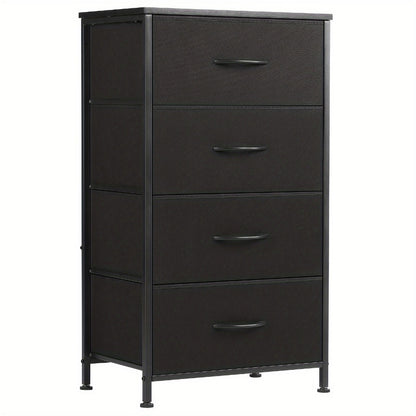 4-Drawer Metal Dresser, Bedroom Drawer Chest for Organized Everyday Storage detail image - detail view 13