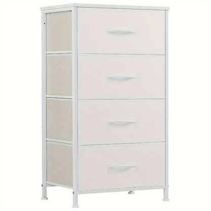 4-Drawer Metal Dresser, Bedroom Drawer Chest for Organized Everyday Storage detail image - detail view 16