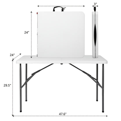 Folding Table shown in the For 4-6 persons option