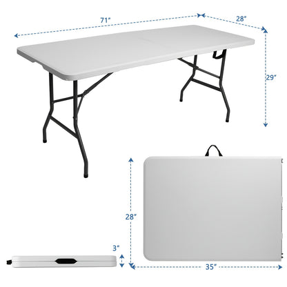 Folding Table shown in the For 6-8 persons option