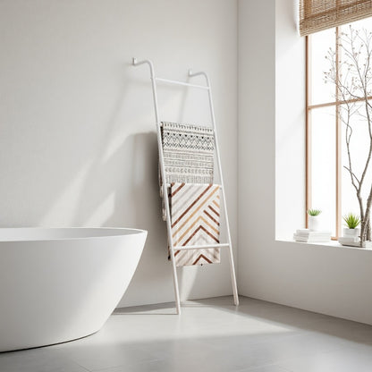 4-Layer Metal Blanket Ladders with Tool-Free Assembly for Living Room detail image - detail view 8