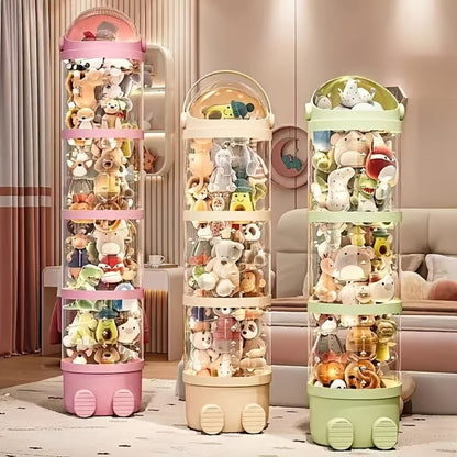 Toy Storage Organizer shown in the Green option