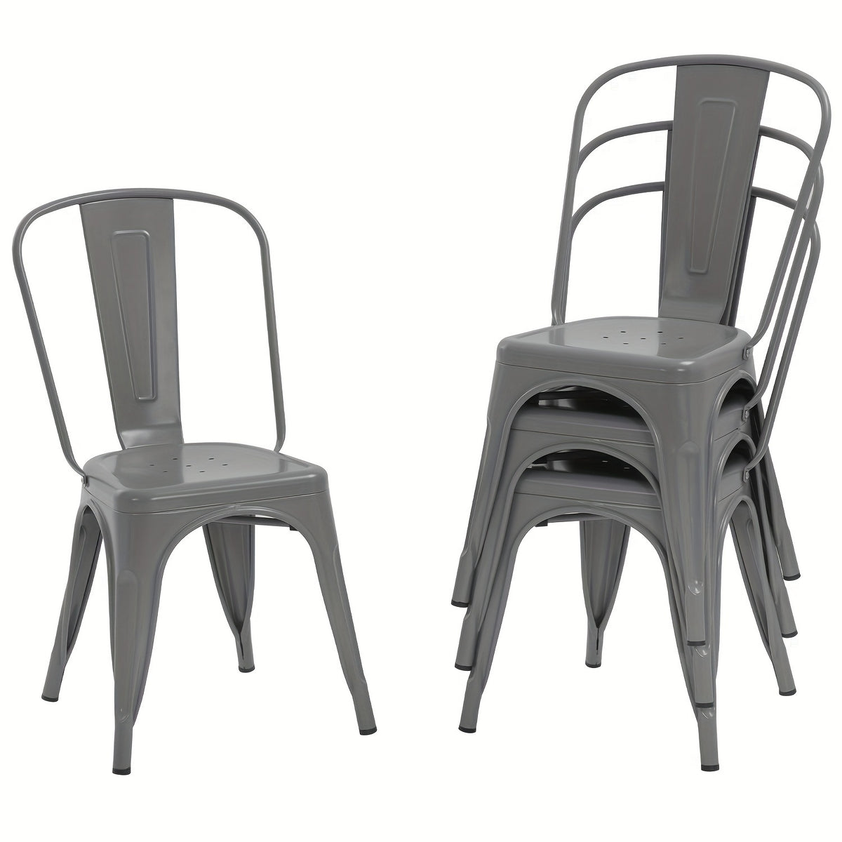 Dining Chair shown in the Gray option